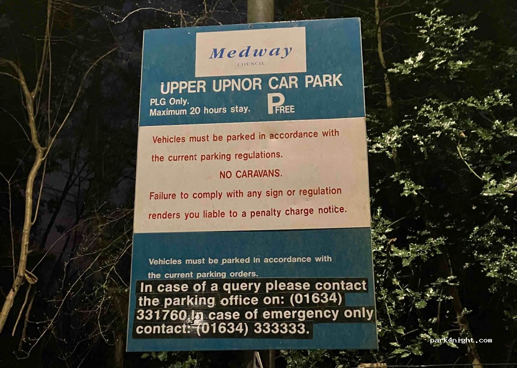Upnor Castle Car Park — foto