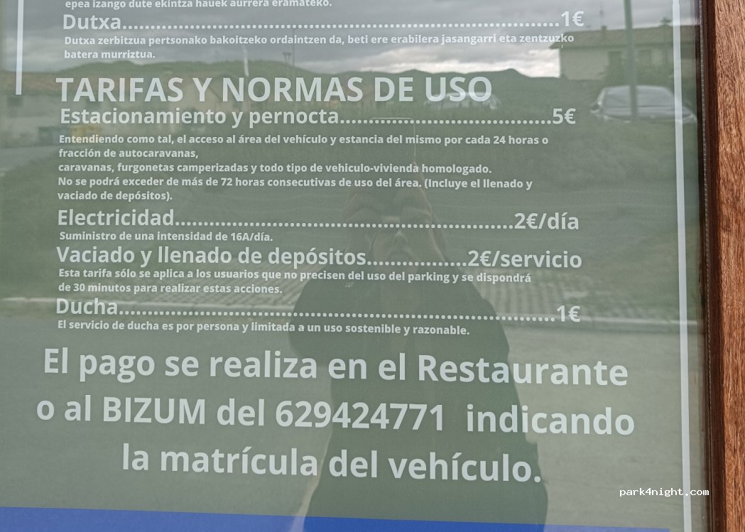 Area autocaravanas Urizaharra Hiribidea — foto 4