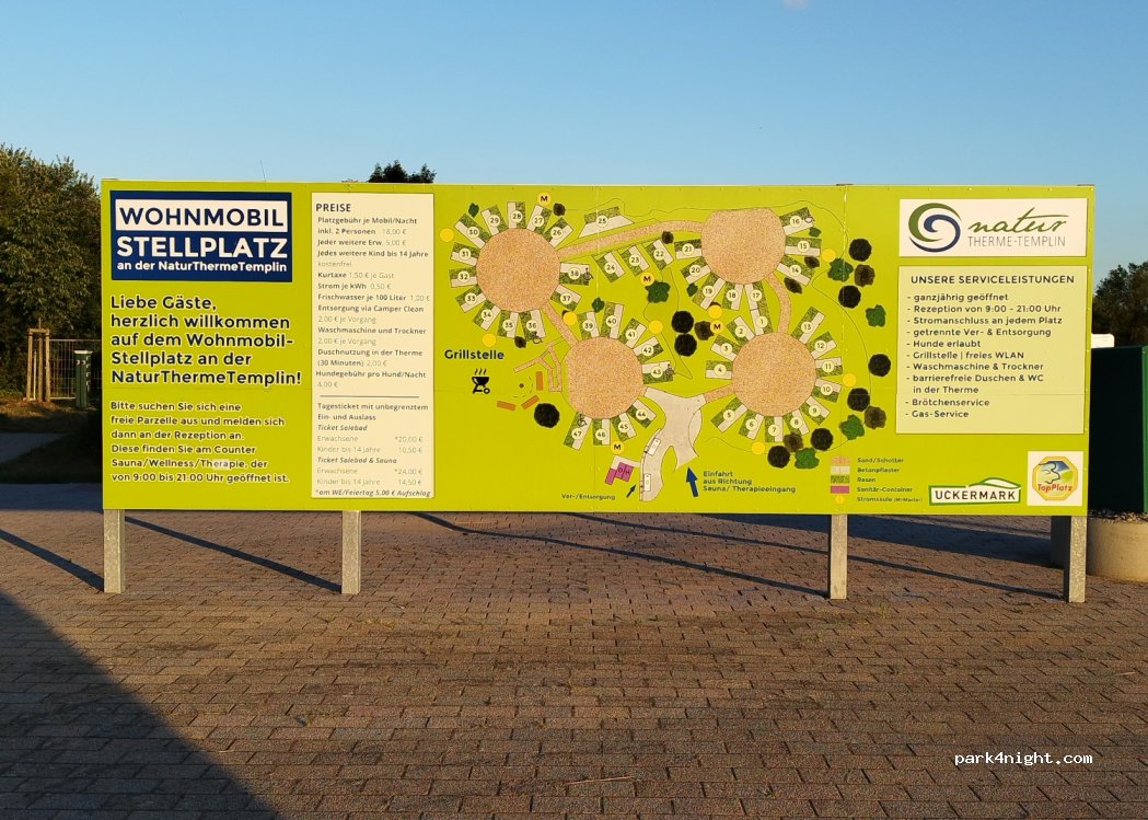 Wohnmobilstellplatz an der NaturThermeTemplin — foto 2