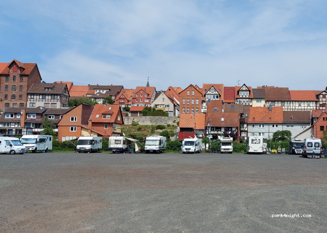 Wohnmobilstellplatz Bad Sooden-Allendorf — foto
