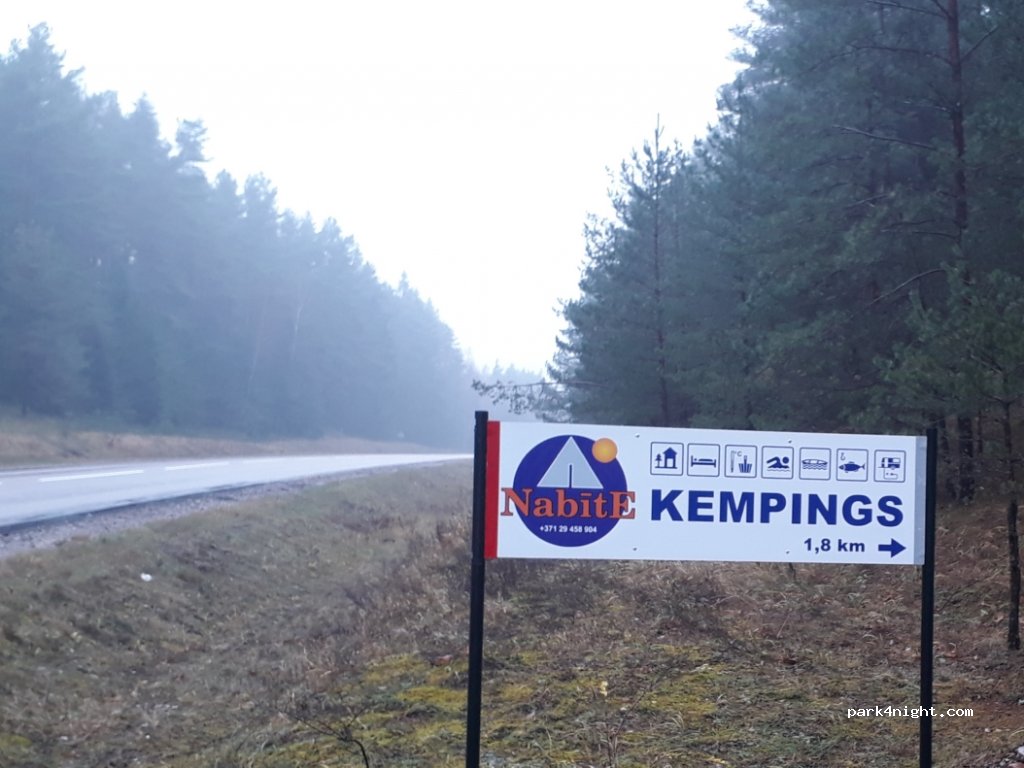 Nabite  Kempings — foto