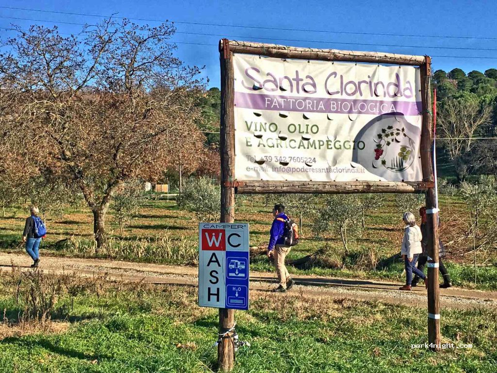 Podere Santa Clorinda - campeggio in Toscana — foto