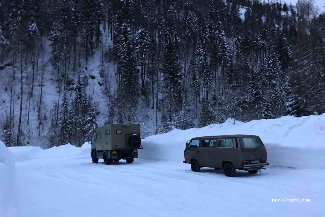 Parkplatz Mautstelle Kaiserbachtal — foto