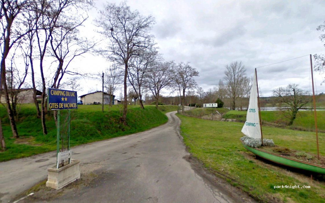camping du lac damazan lot et garonne — foto