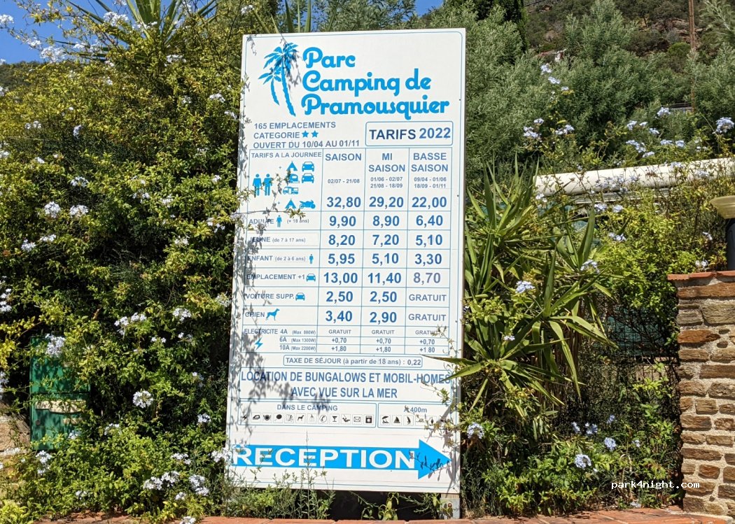 Camping Parc De Pramousquier — foto