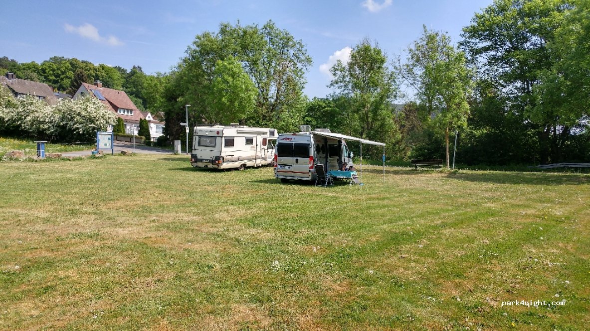 Wohnmobilstellplatz Großalmerode — foto
