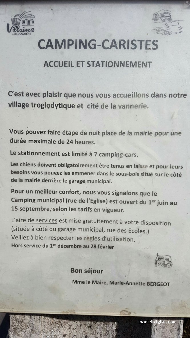 Aire communale Villaines-les-Rochers — foto 2
