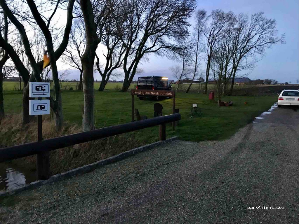 Camping am Nordseedeich — foto
