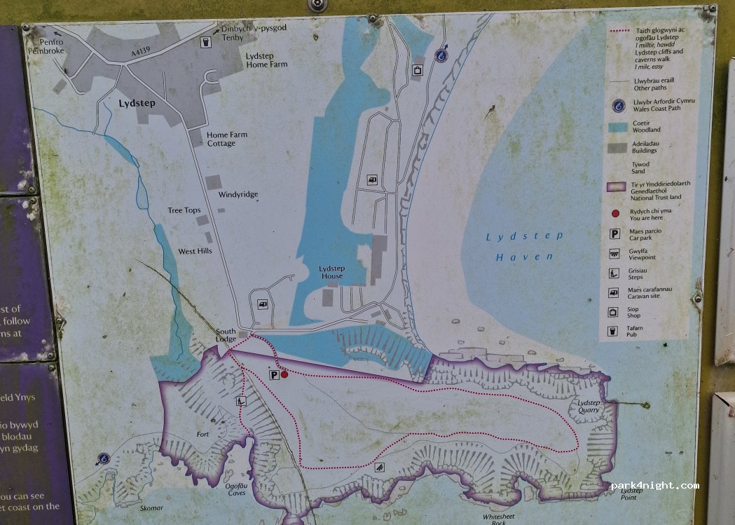 (SA70 7SD) Lydstep - Pembrokeshire Coast Path — foto 2