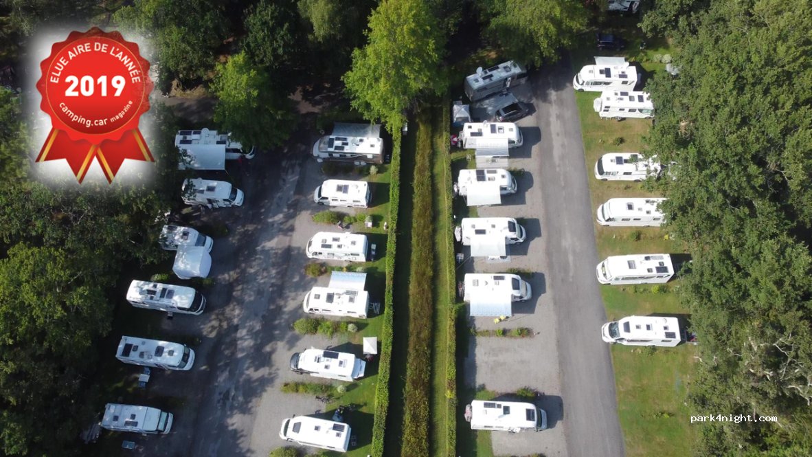 Etape Camping-Cars Aire de Lann Floren — foto