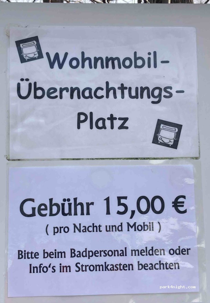 Wohnmobilstellplatz am Freibad Billy — foto 3