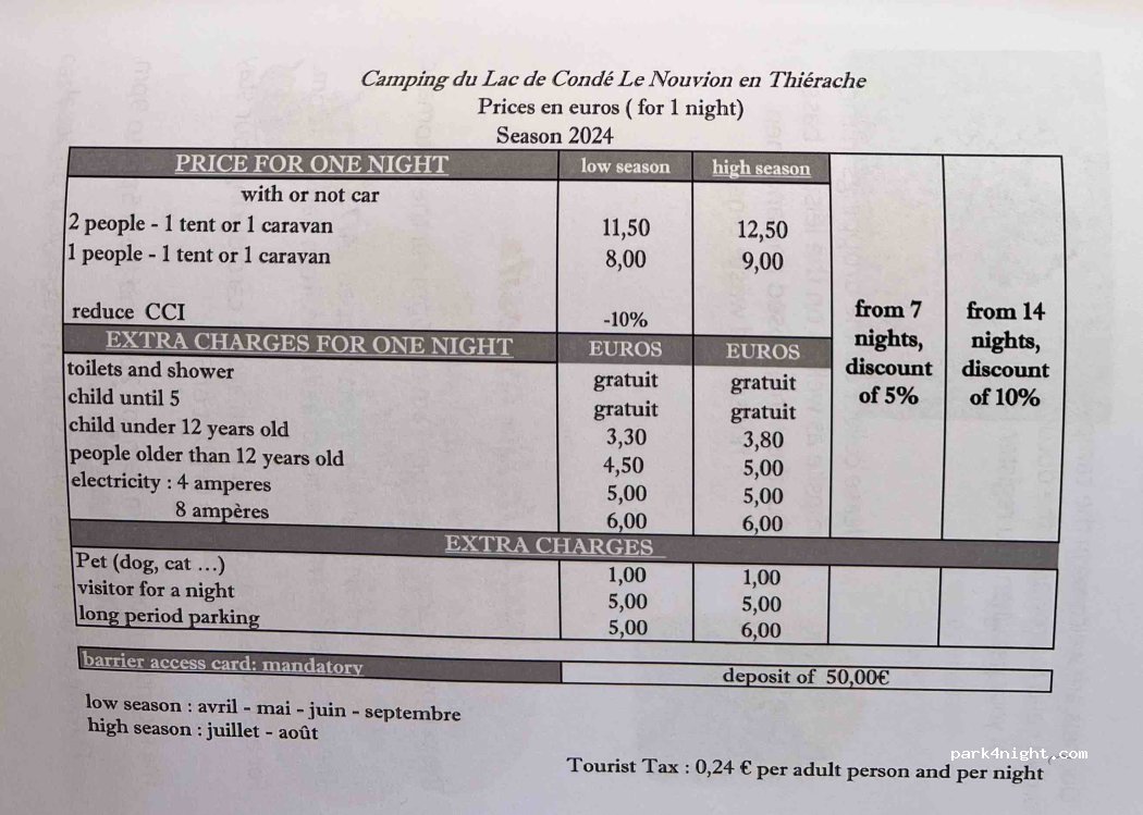 Camping du Lac de Conde — foto 4