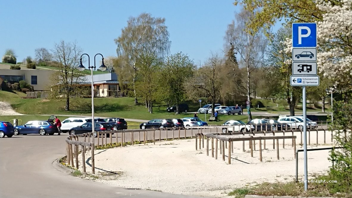 Wohnmobilstellplatz am Freizeitbad Jurawell — foto