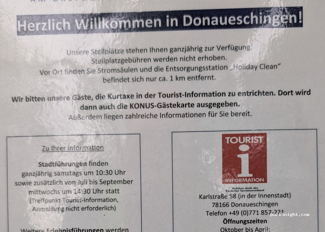 Wohnmobilstellplatz Donaueschingen — foto 4