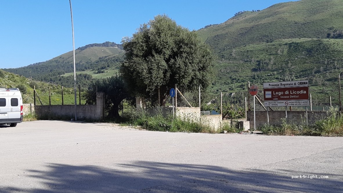 (95040) Licodia Eubea CT - Lago di Licodia — foto