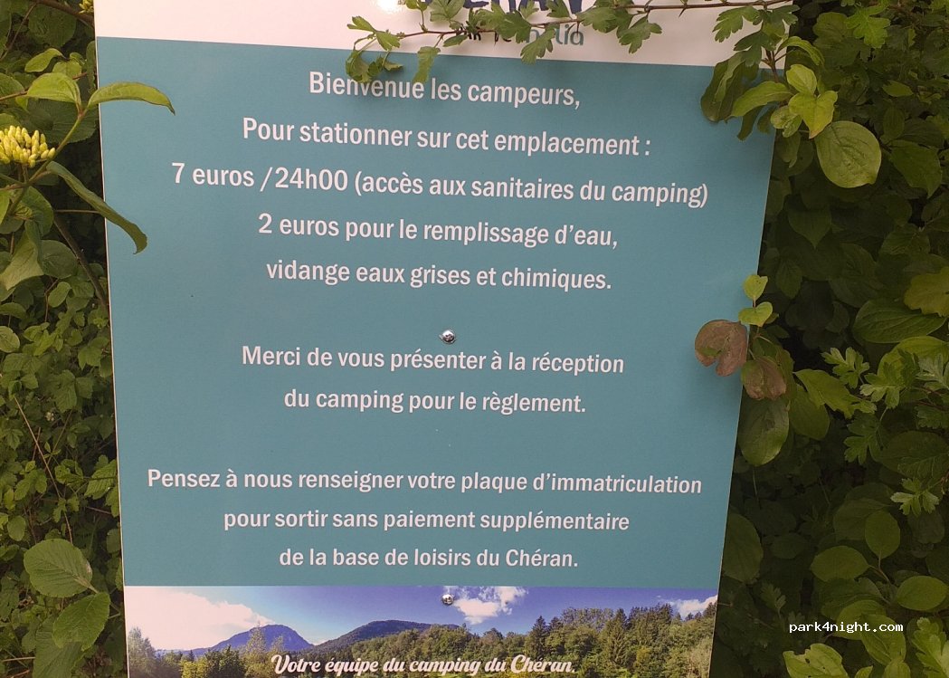 Aire de camping-car Les Iles du Chéran — foto 3