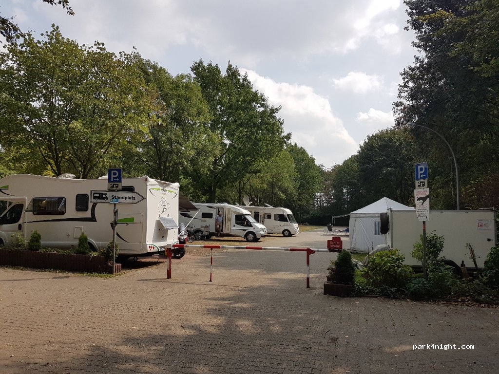 Reisemobilplatz Wittringer Wald — foto