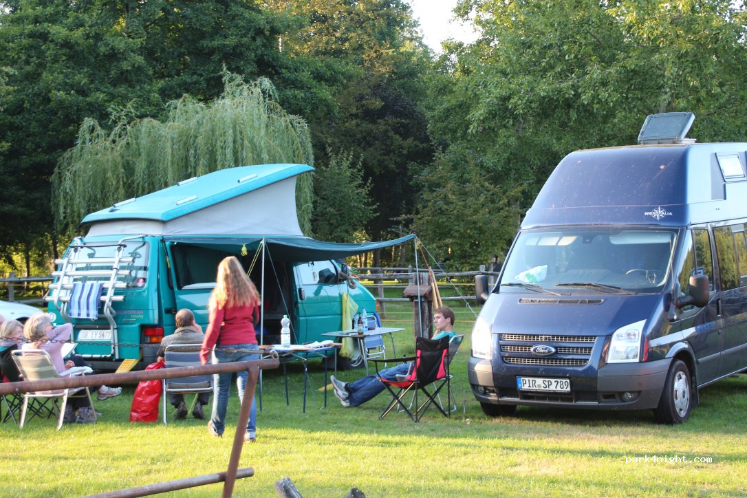 Zelten am Ostgraben — foto