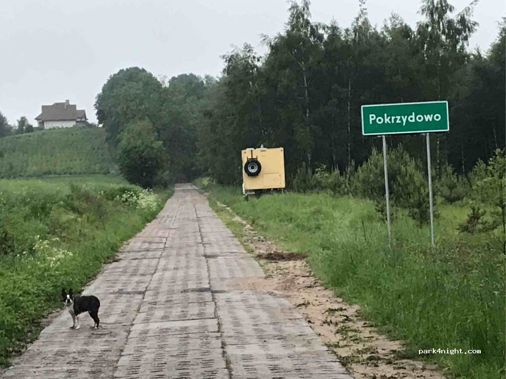 (87-312) Szramowo - unamed road — foto