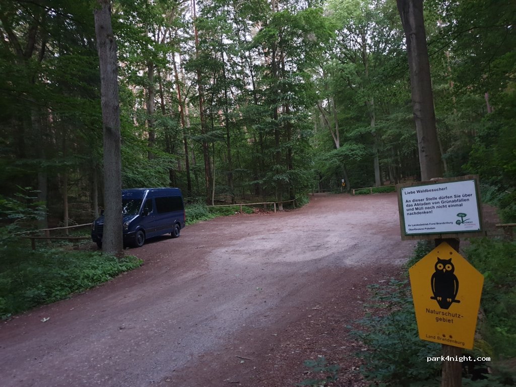 (14469) Potsdam - Straße nach Sacrow — foto