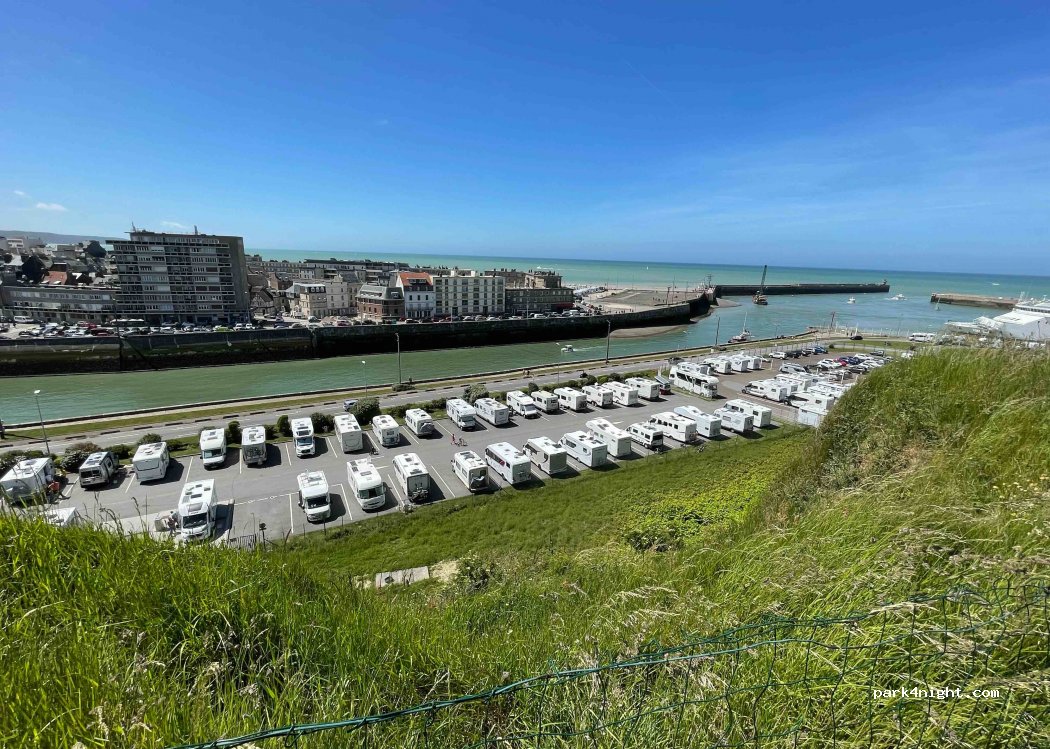 Aire camping-car Dieppe La Marne — foto