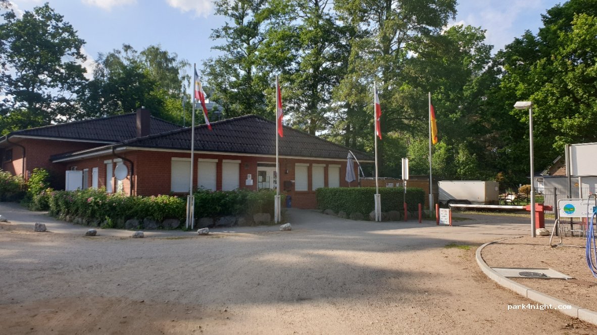 Camping at Lake Gudower — foto