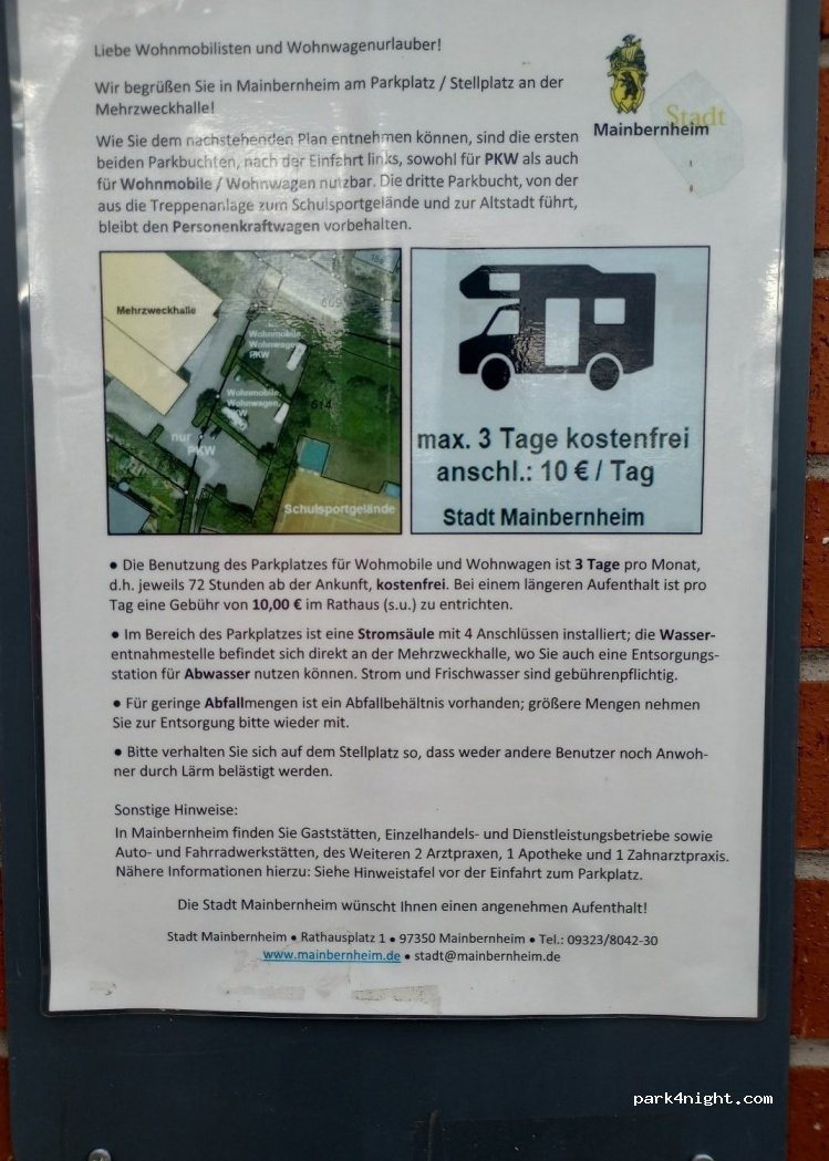 Wohnmobilstellplatz Mainbernheim — foto 3