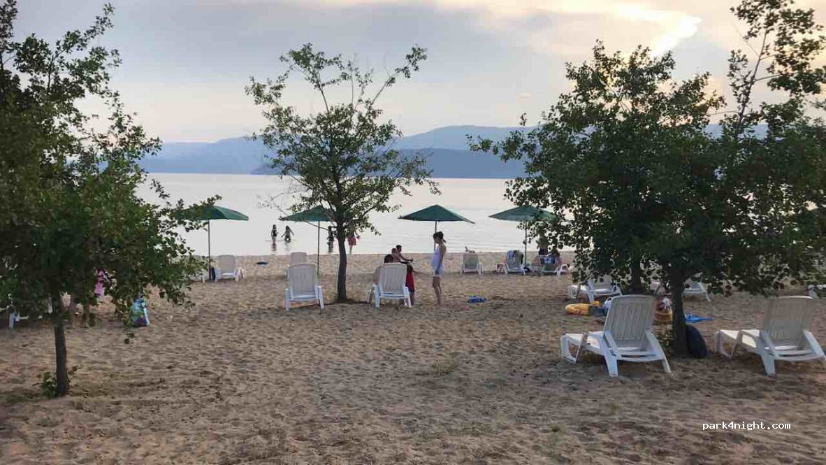 Motorhome parking, Camp Coca Slivnica — foto