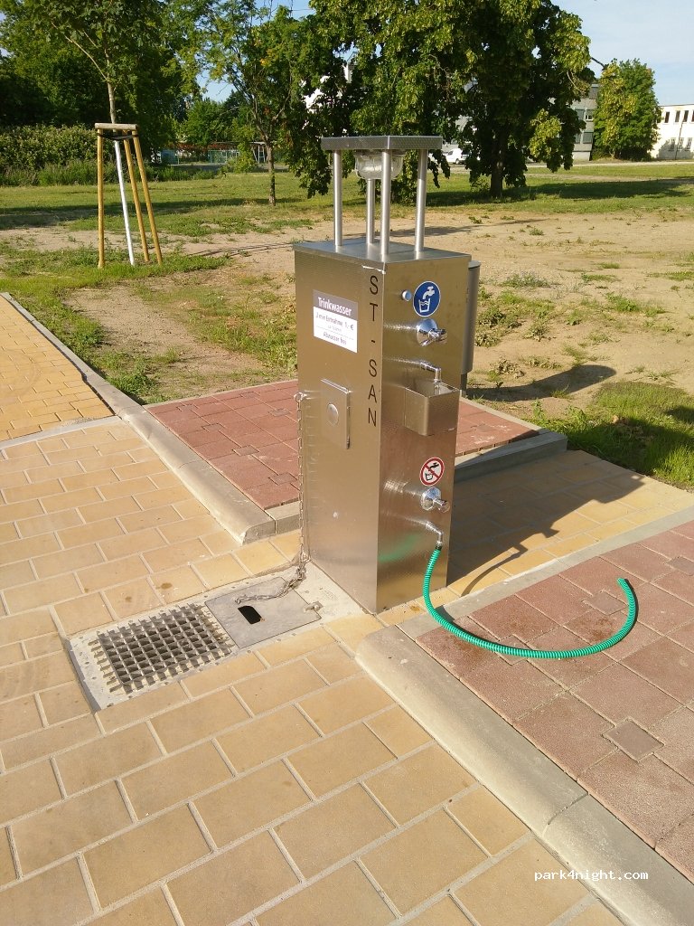 Wohnmobilstellplatz Stadt Wittstock Dosse — foto