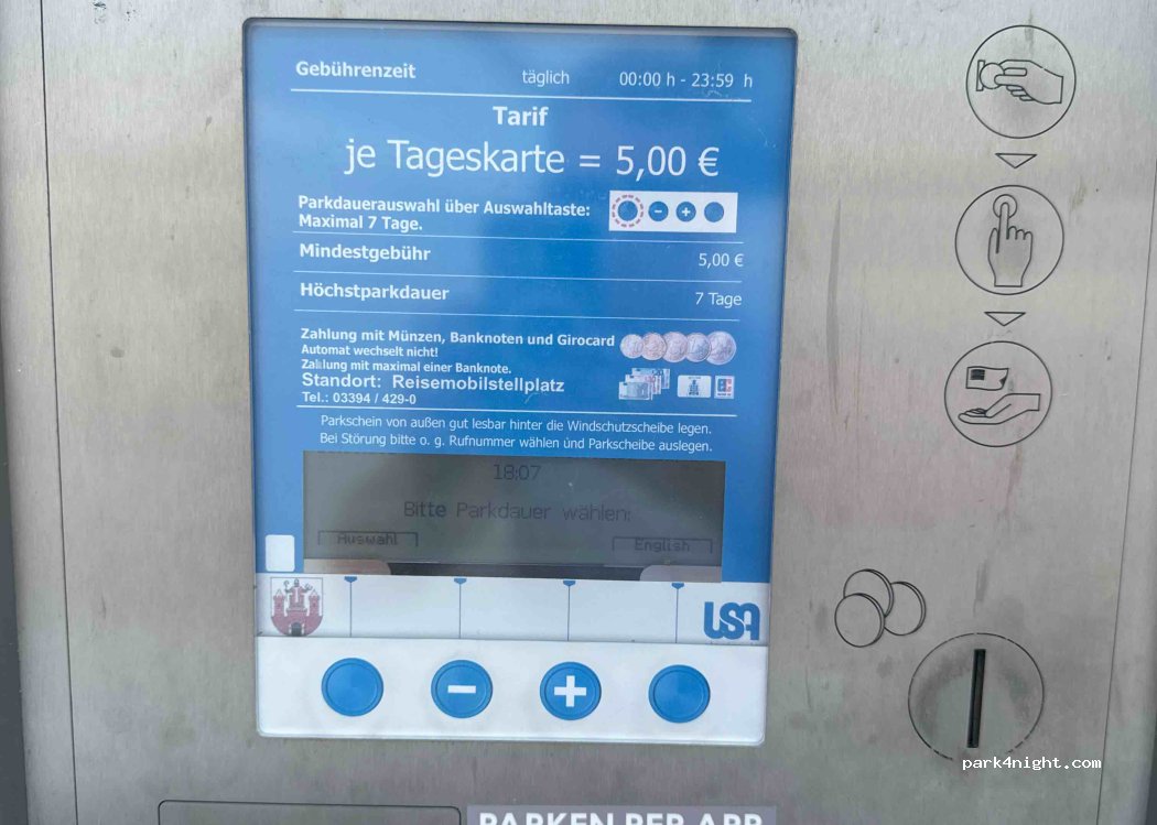 Wohnmobilstellplatz Stadt Wittstock Dosse — foto 4