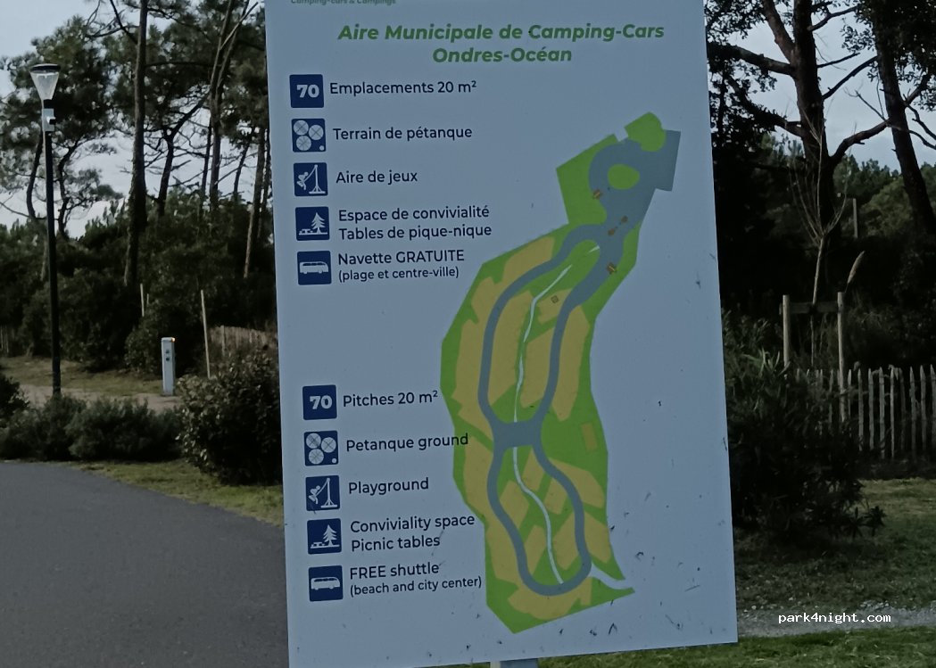 Aire municipale de camping-cars Ondres-Océan — foto 5