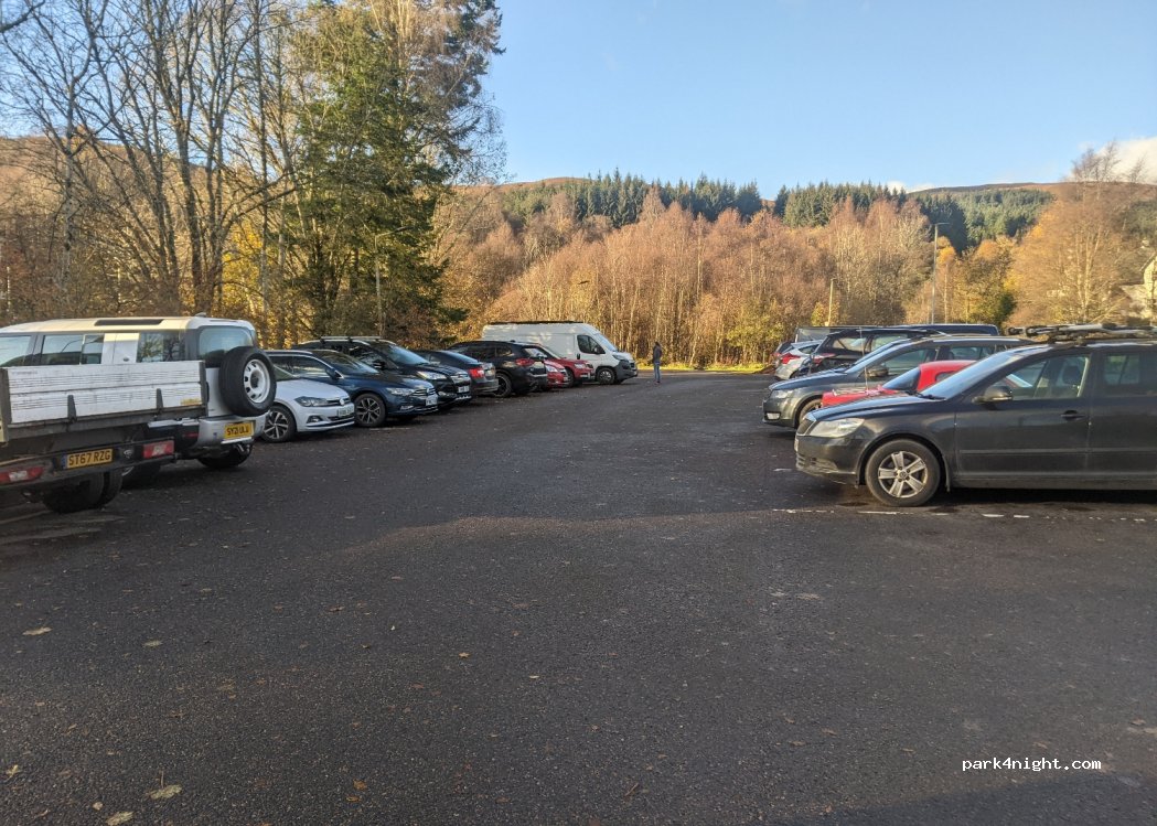 Parking Fort Augustus — foto
