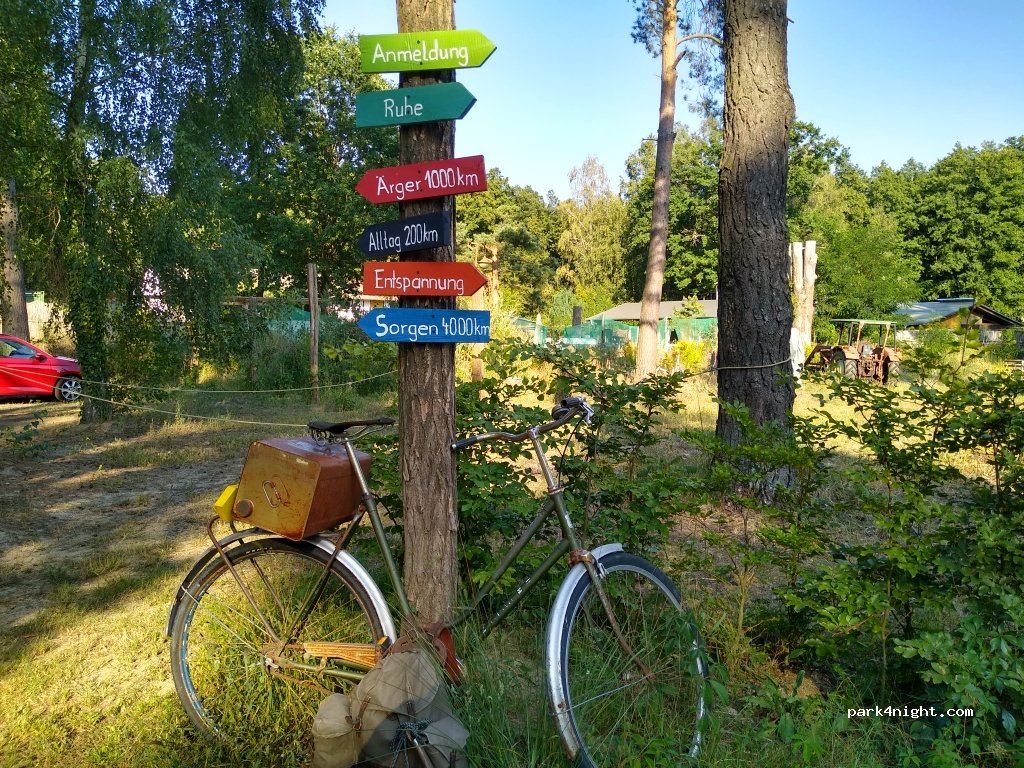 Campingplatz am grossen Wentowsee — foto