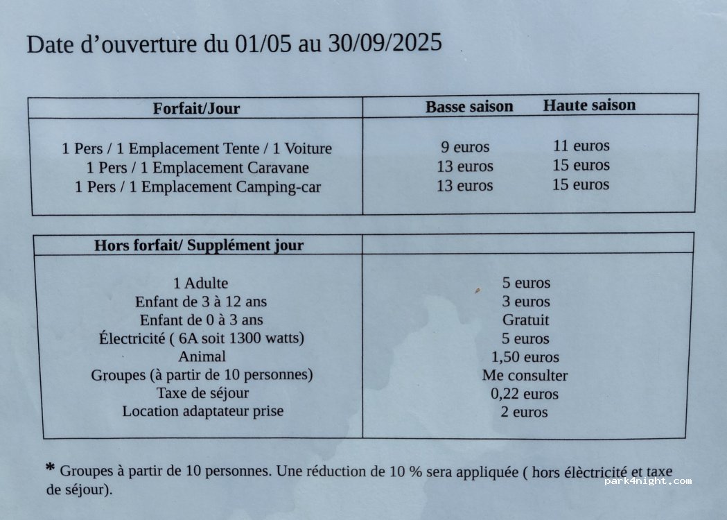 Camping municipal LES ERABLES — foto 5