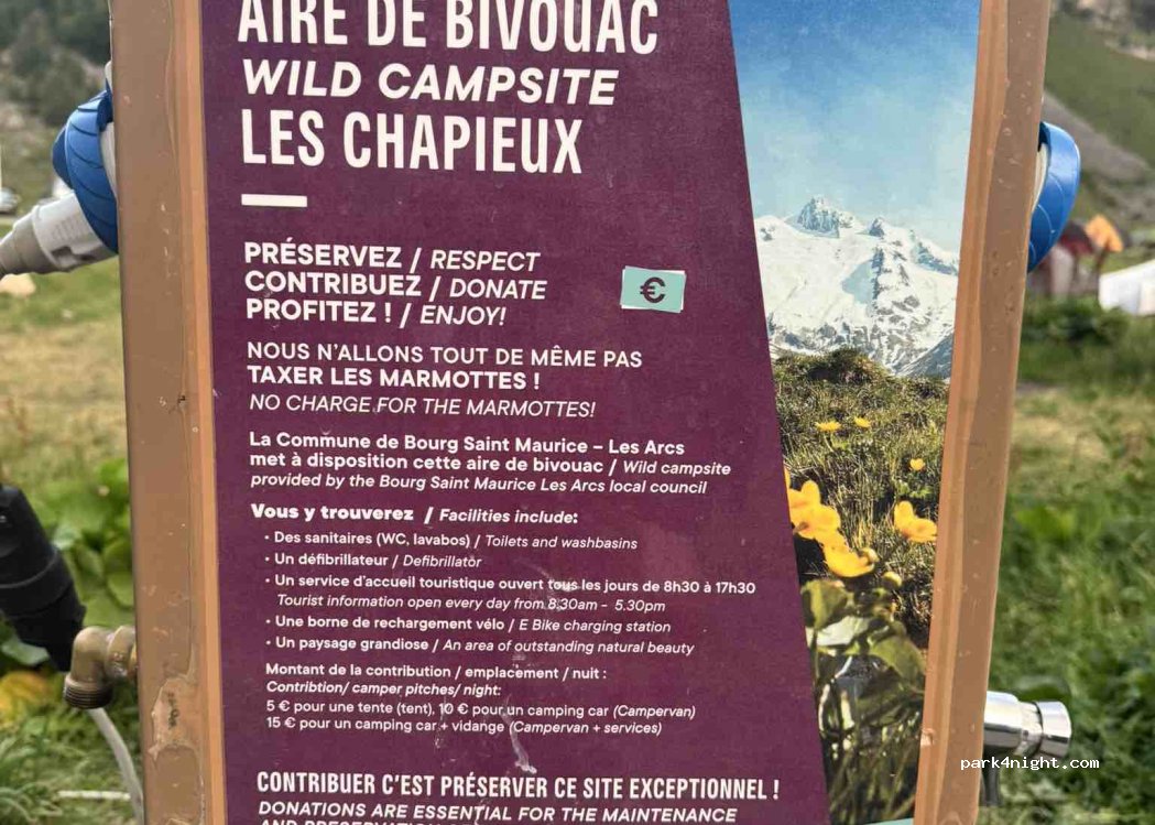 Aire de bivouac des chapieux — foto 3