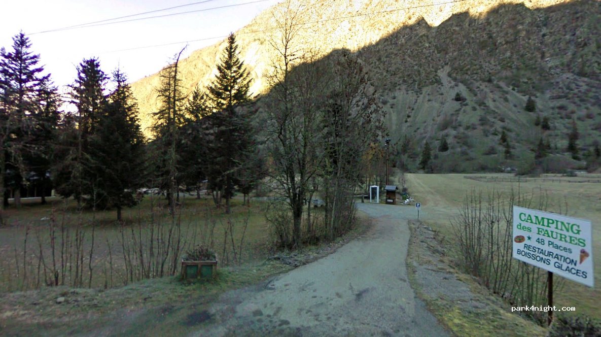 Camping des Faures — foto