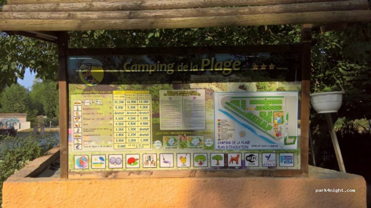 Camping de la plage — foto