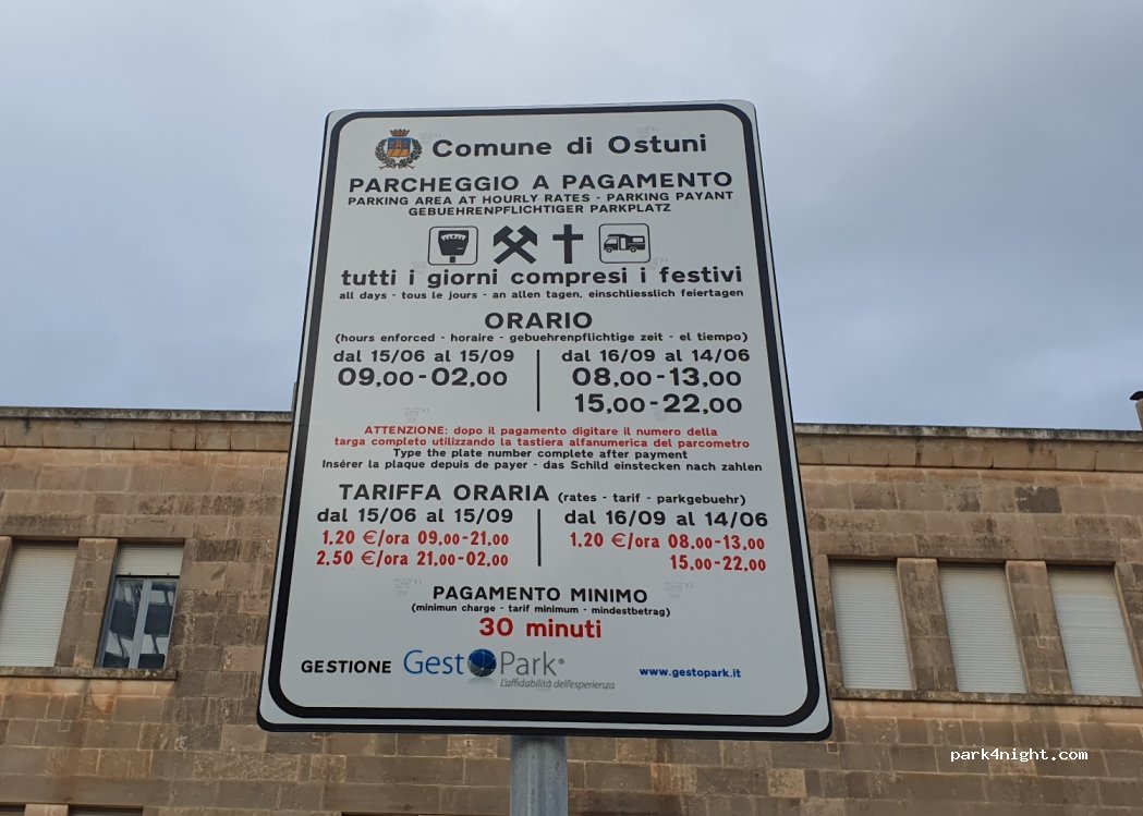 Camper Parking Area Ostuni — foto 2