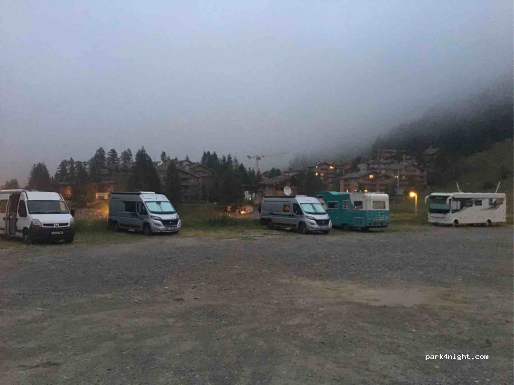 (73150) Val-d'Isère - Route de l'Eau Rousse — foto