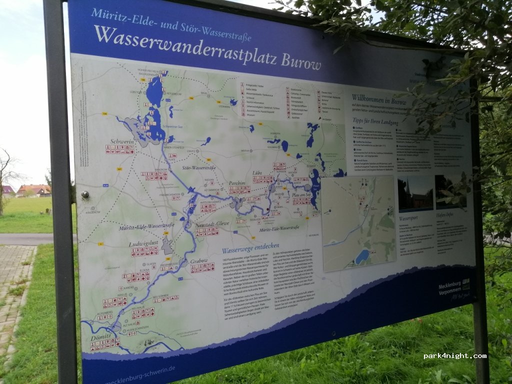 Wasserwanderrastplatz Burow — foto