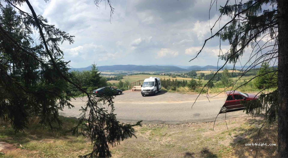 (58-407) Chełmsko Śląskie - Straße zwischen Chełmsko Śląskie und Łączna — foto