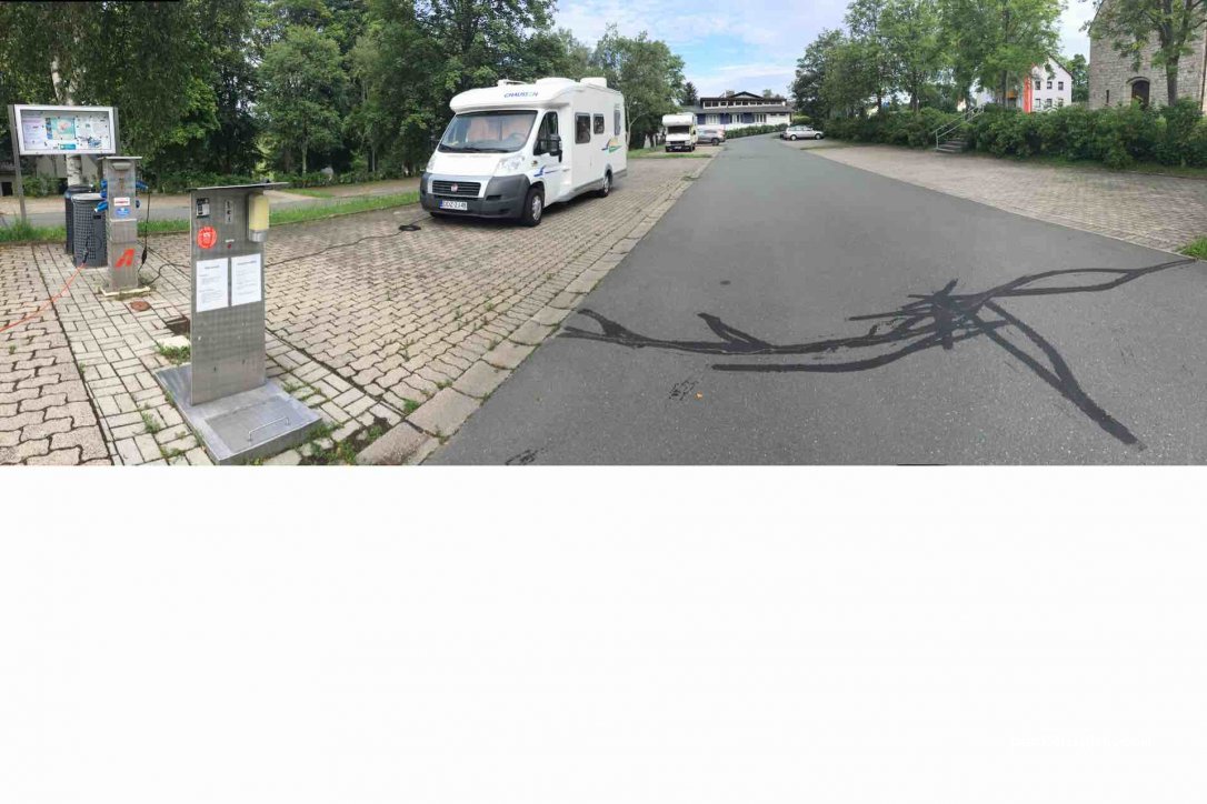 Wohnmobilparkplätze Bischofsgrün — foto