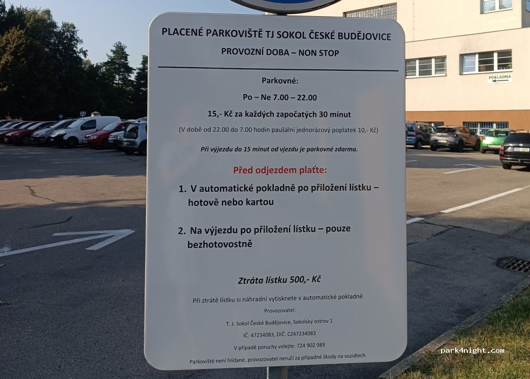 (370 01) České Budějovice - 1 Sokolský ostrov — foto 3
