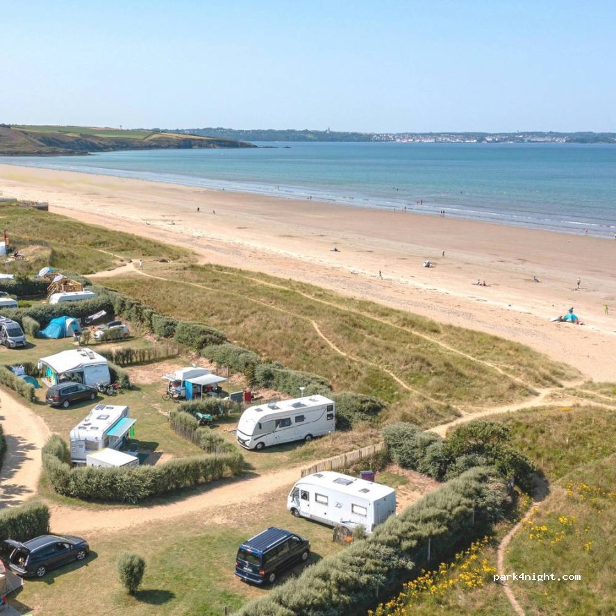 Camping La Plage de Tréguer — foto