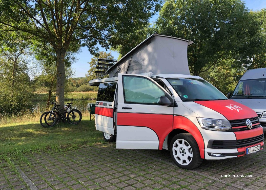 Wohnmobilstellplatz am Festplatz Gries in Haßfurt — foto 3