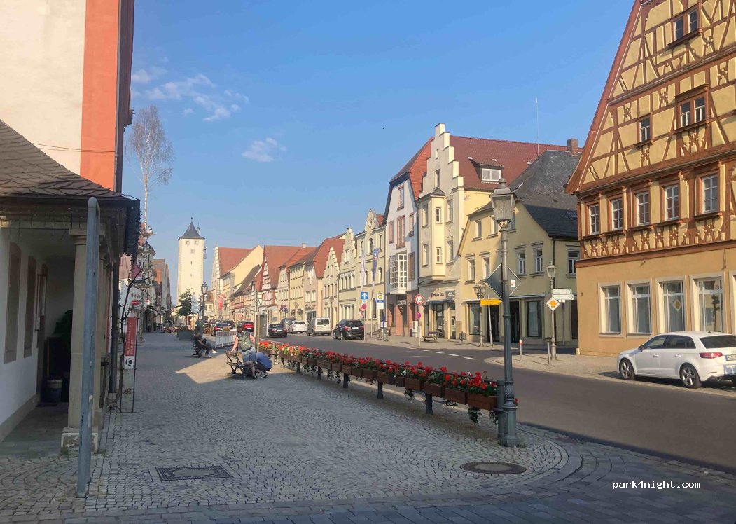 Wohnmobilstellplatz am Festplatz Gries in Haßfurt — foto 4