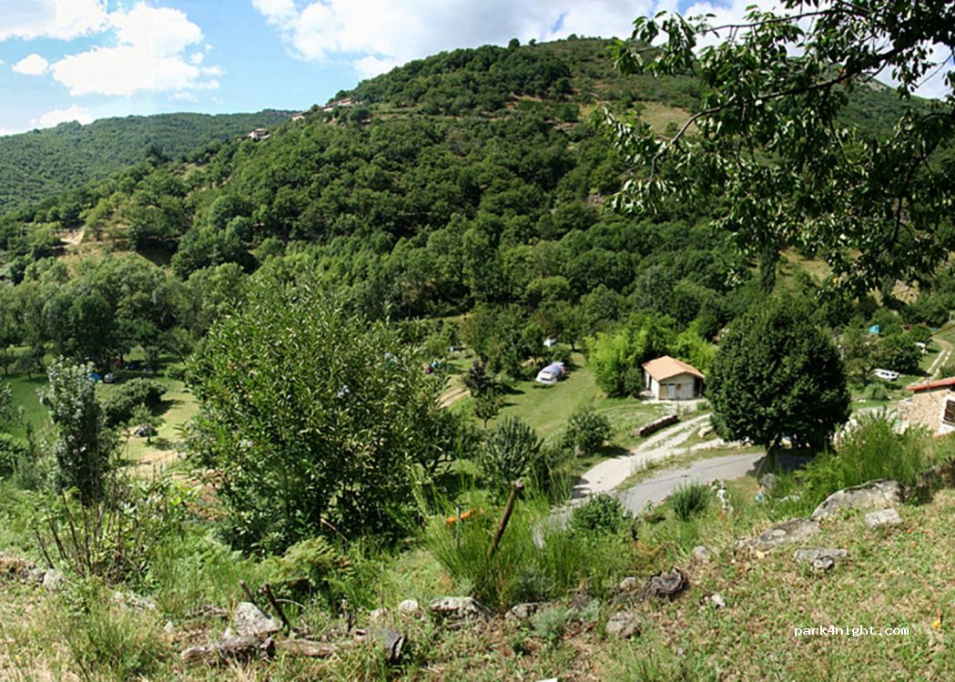 Camping la Besorgues à Aizac — foto