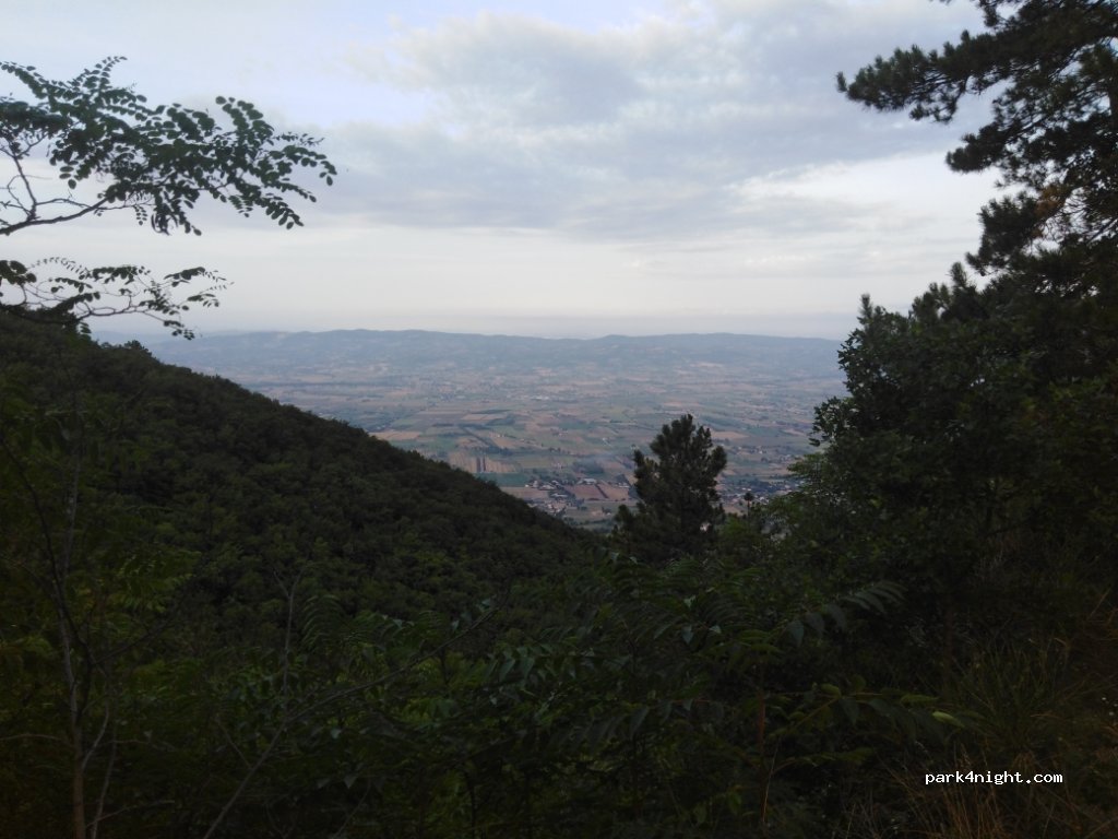 (06081) Assisi  / Pian della Pieve - Via San Benedetto — foto