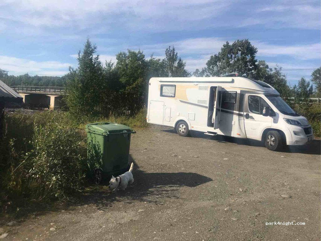 (920 66) Hemavan - E12, Blå vägen — foto