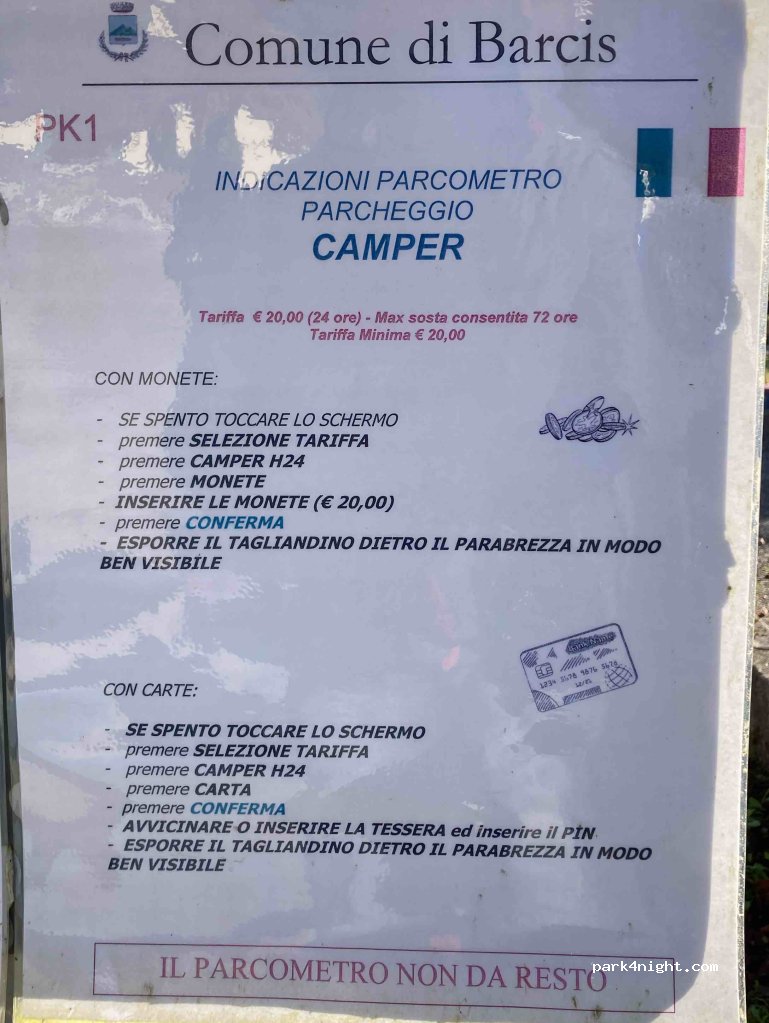 Area Sosta Camper Barcis - Ribe — foto 5